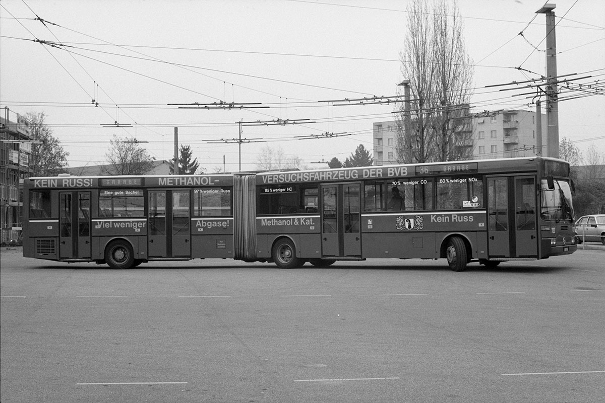 Basel, Mercedes-Benz O405G № 722