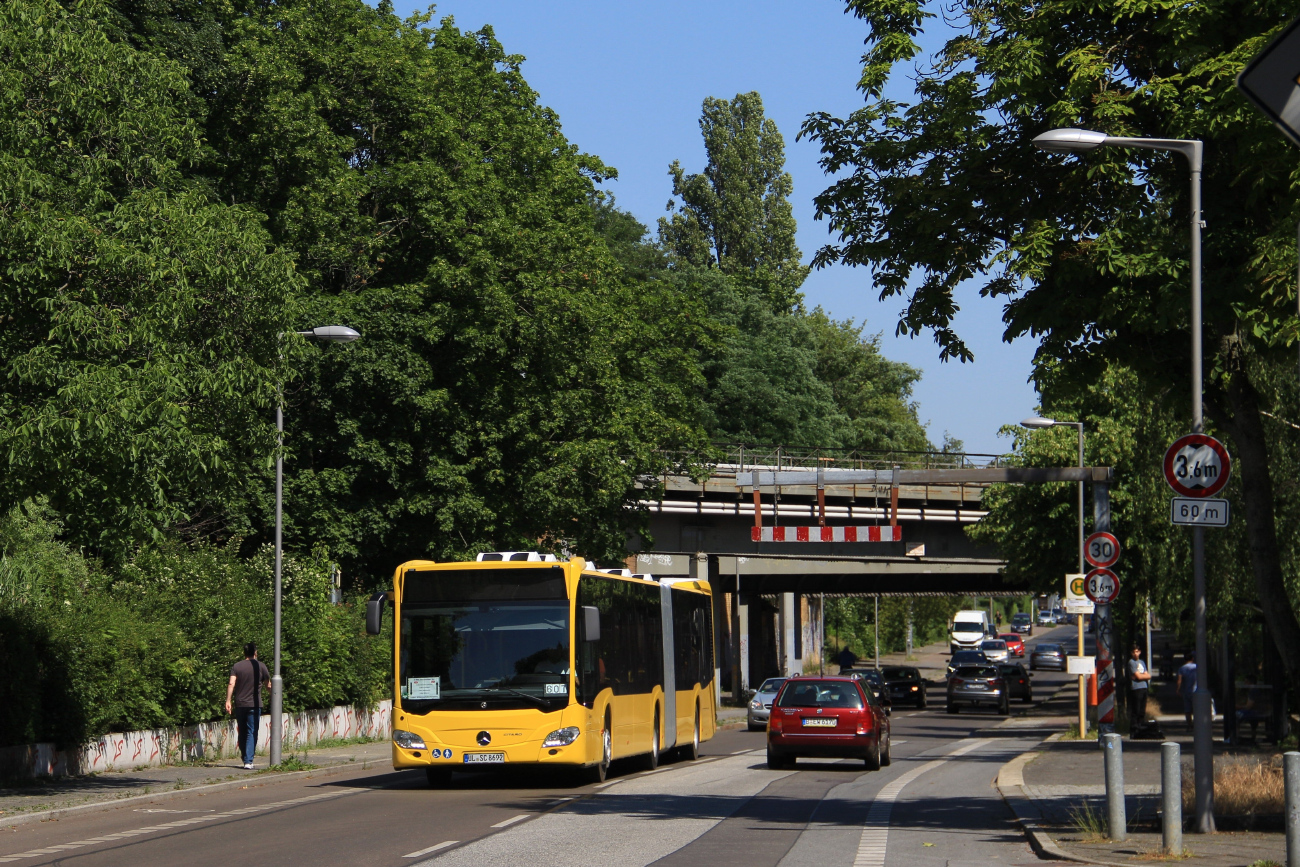 Berlin, Mercedes-Benz Citaro C2 G Hybrid # UL-SC 8692