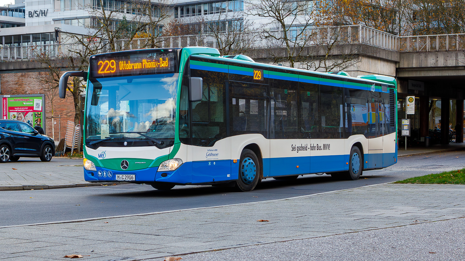 Munich, Mercedes-Benz Citaro C2 Hybrid # M-C 2906