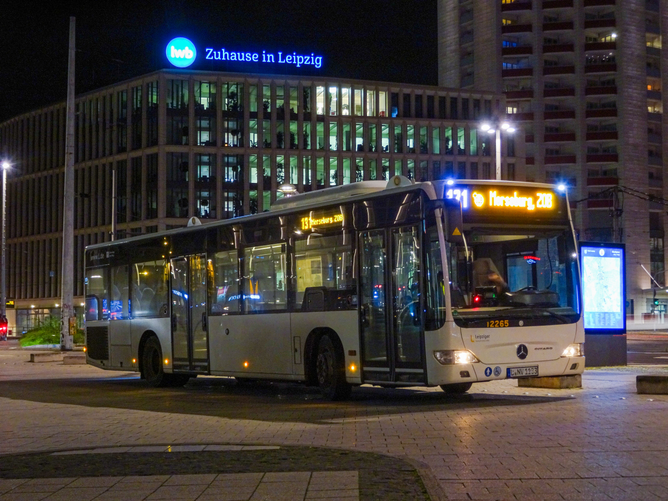 Leipzig, Mercedes-Benz O530 Citaro Facelift # 12265