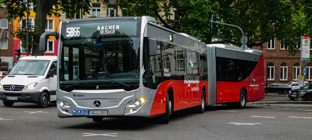 Aachen, Mercedes-Benz Citaro C2 GÜ # 505