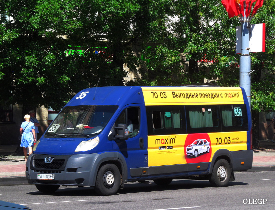 Mogilev, Peugeot Boxer # АІ 0803-6