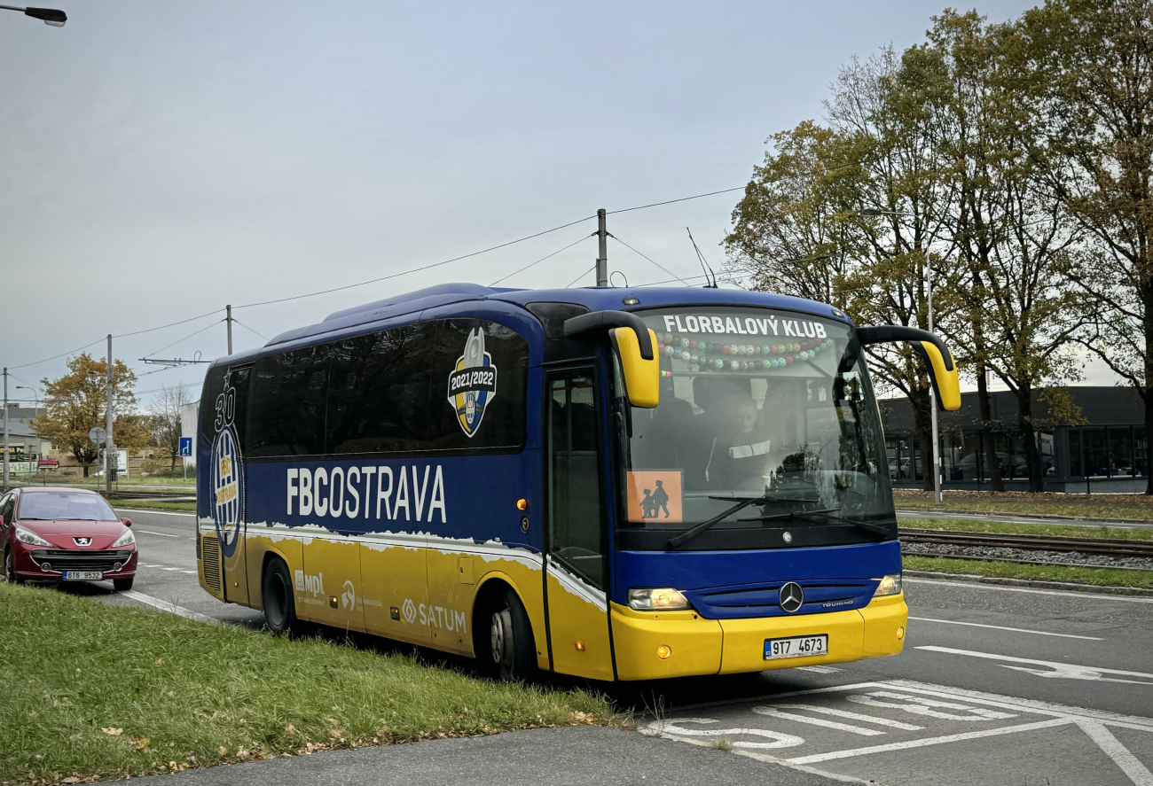 Ostrava, Mercedes-Benz O510 Tourino nr. 9T7 4673
