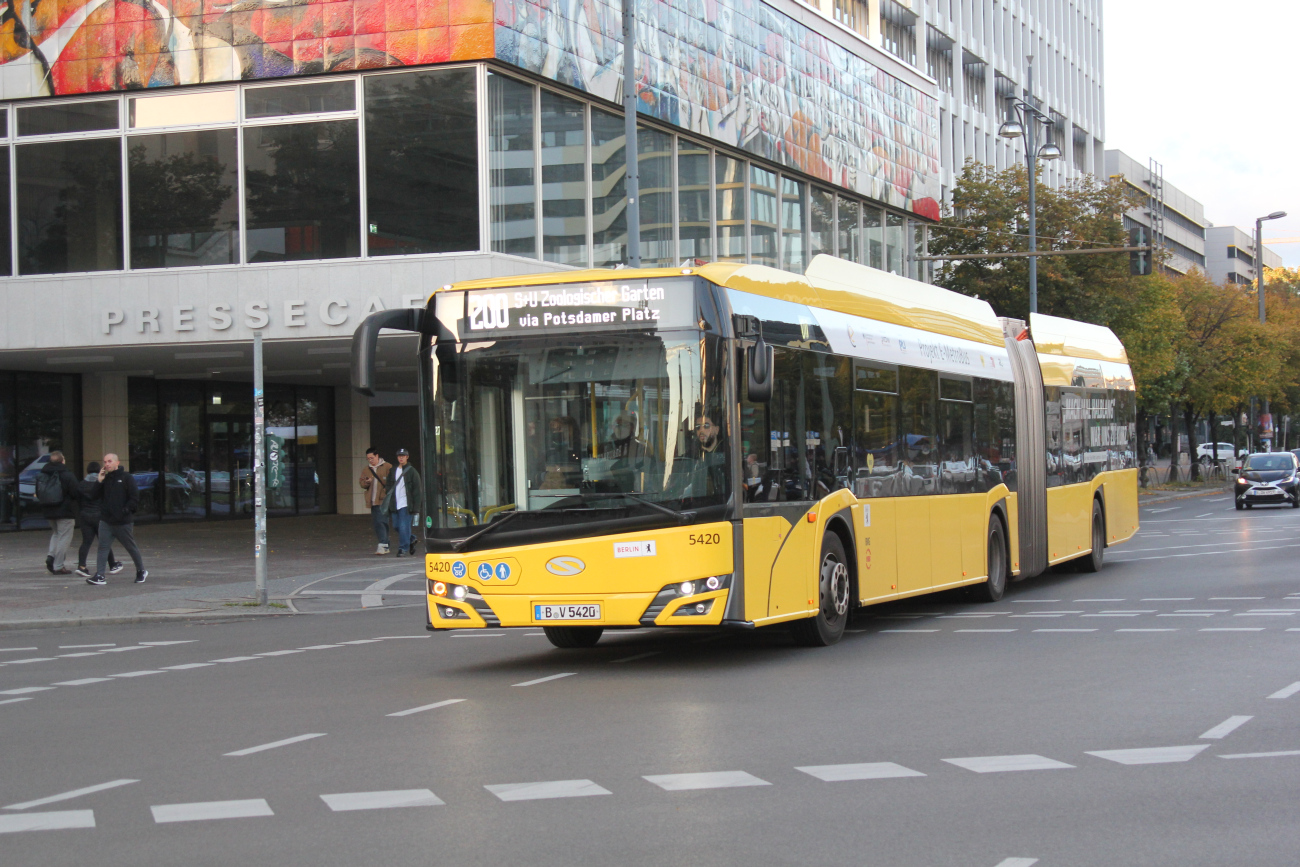 Berlin, Solaris Urbino IV 18 electric # 5420