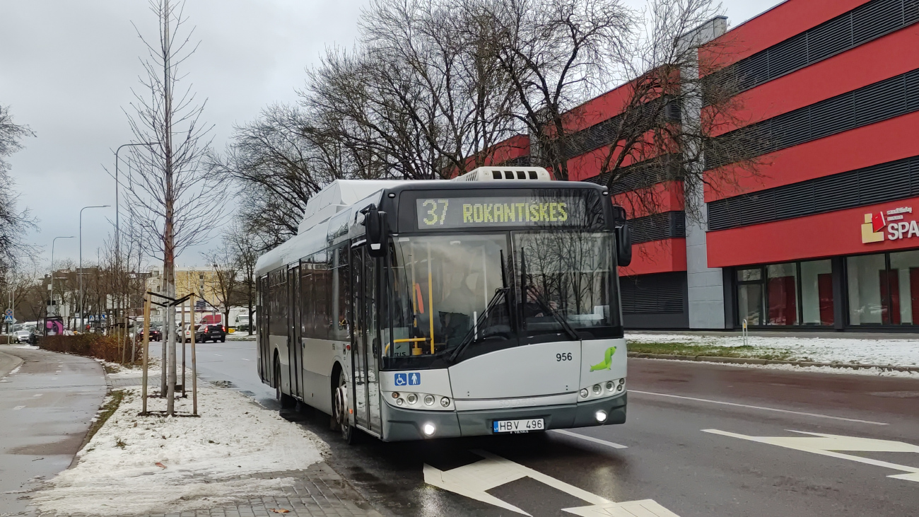 Vilnius, Solaris Urbino III 12 CNG No. 956