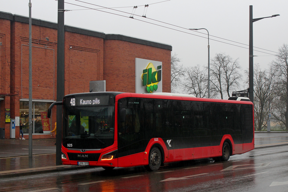 Kaunas, MAN 12C Lion's City NL330 EfficientHybrid № 928