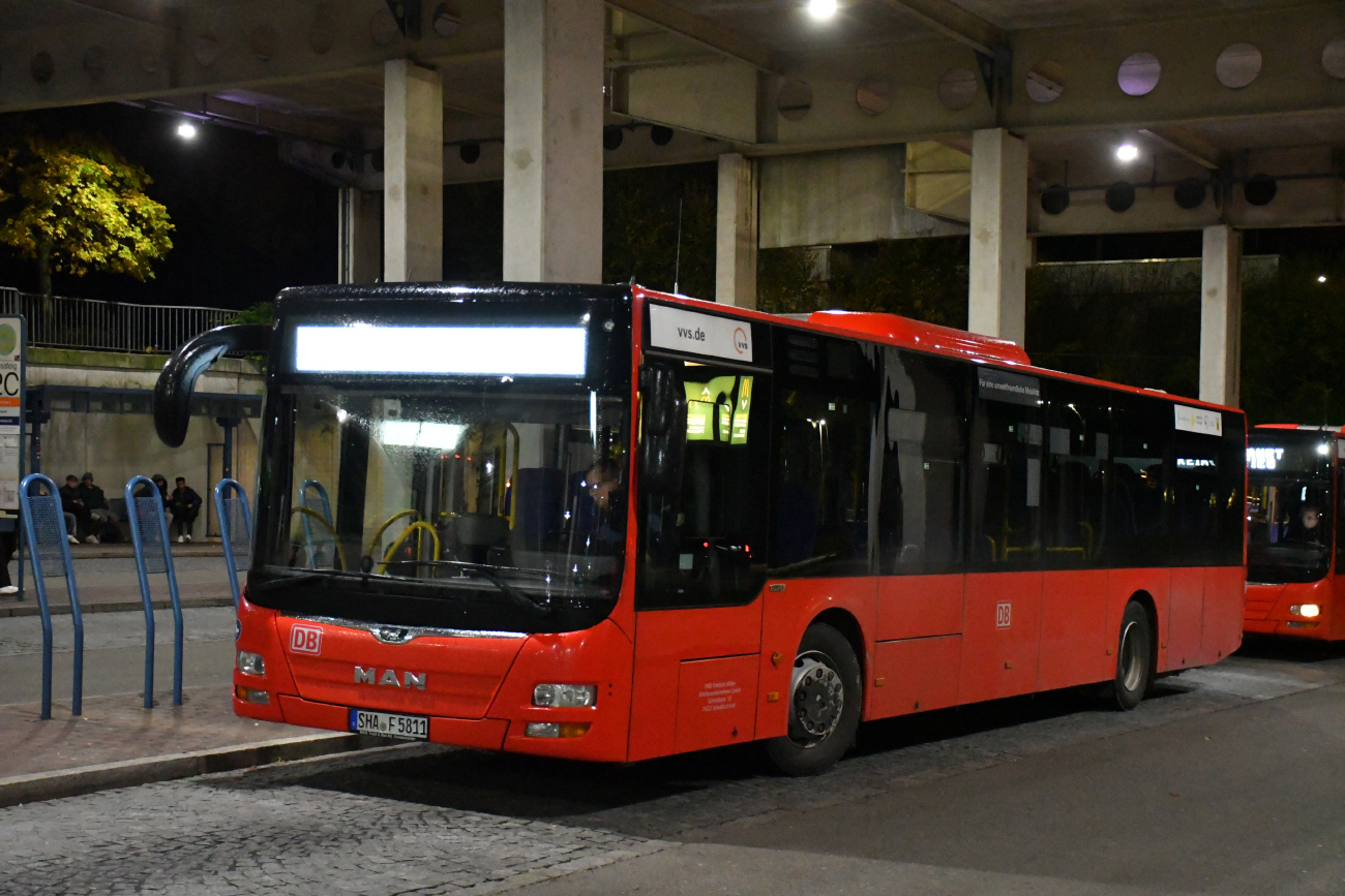 Schwäbisch Hall, MAN A21 Lion's City NL323 # 5811