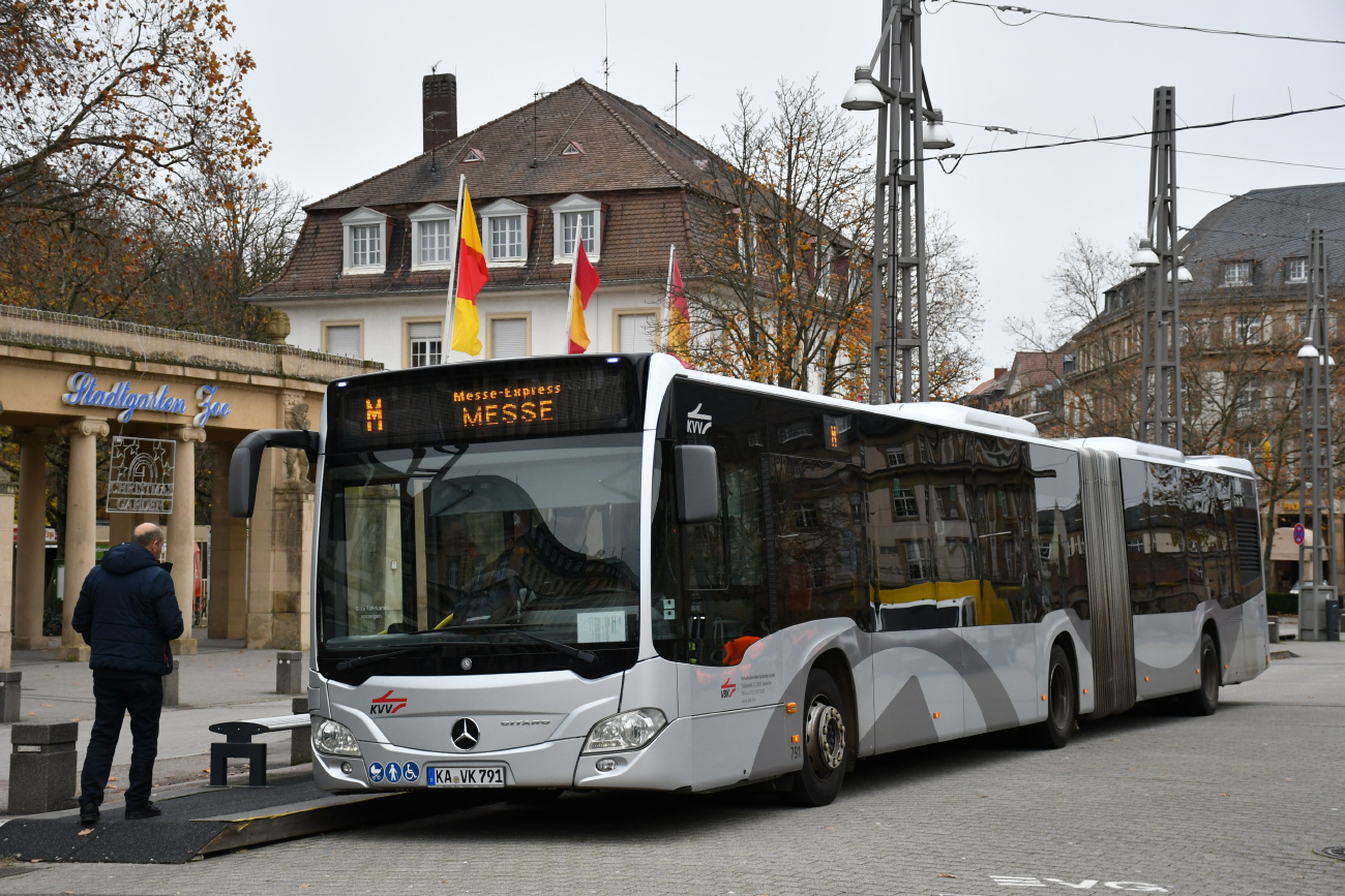Karlsruhe, Mercedes-Benz Citaro C2 G # 791