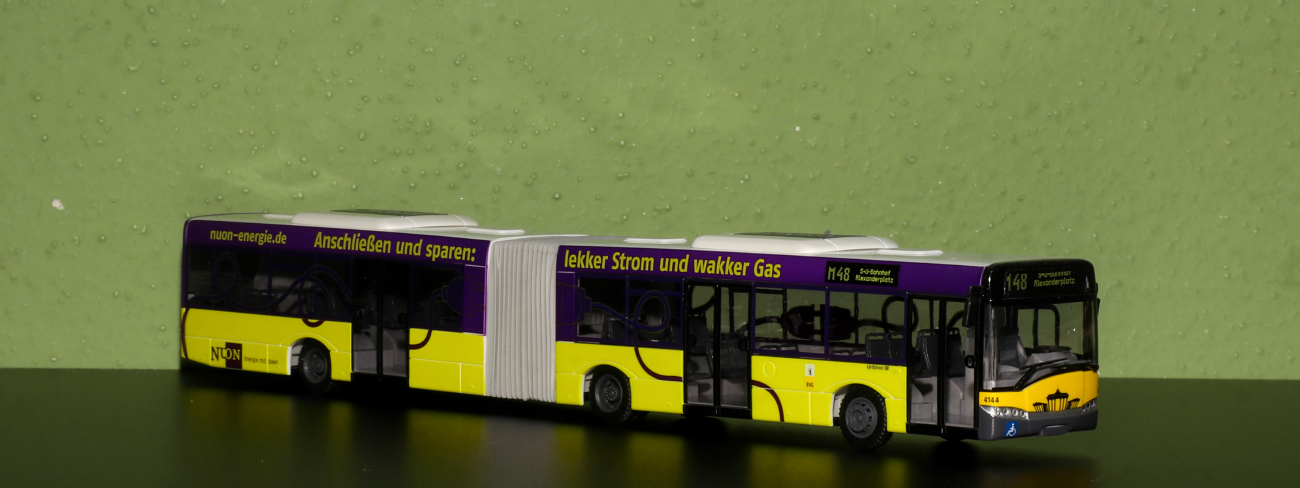 Berlin, Solaris Urbino III 18 No. 4144; Bus models
