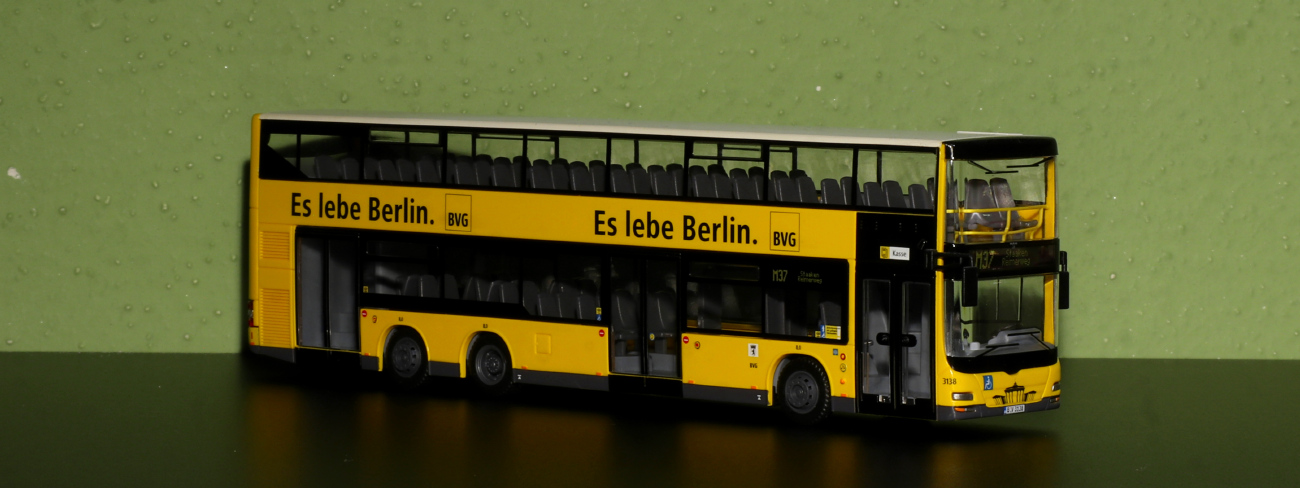 Berlin, MAN A39 Lion's City DD ND313 # 3138; Bus models