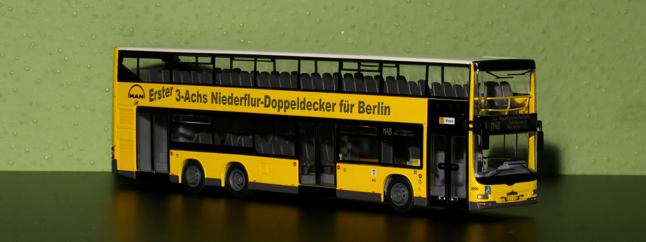 Berlin, MAN A39 Lion's City DD ND313 # 3099; Bus models