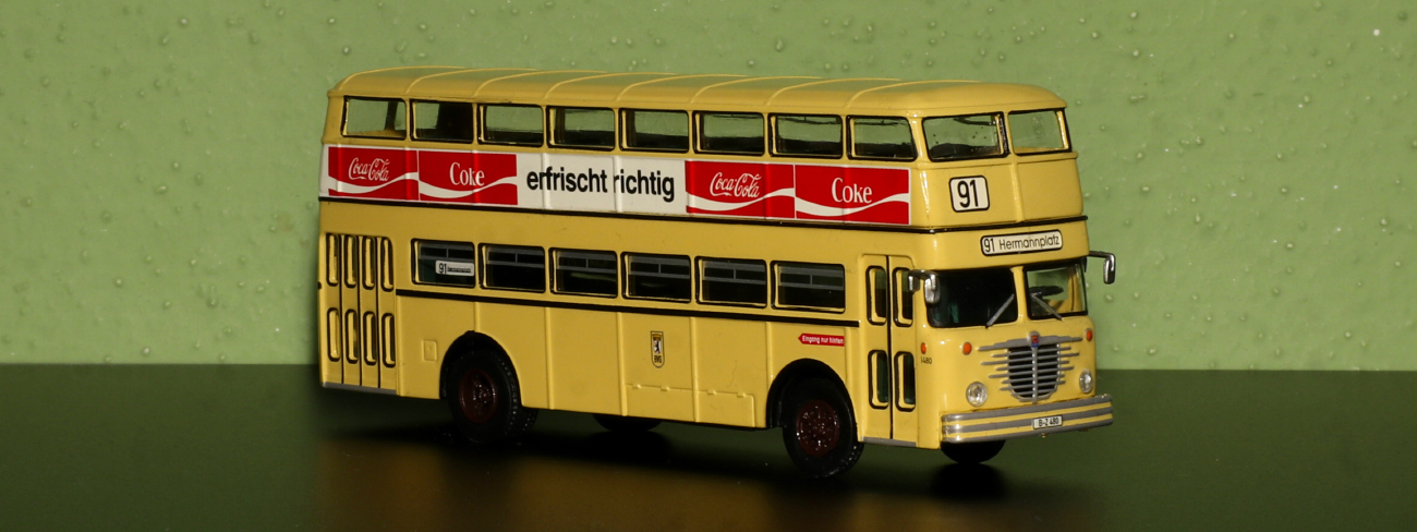 Berlin, Büssing D2U # 1480; Bus models