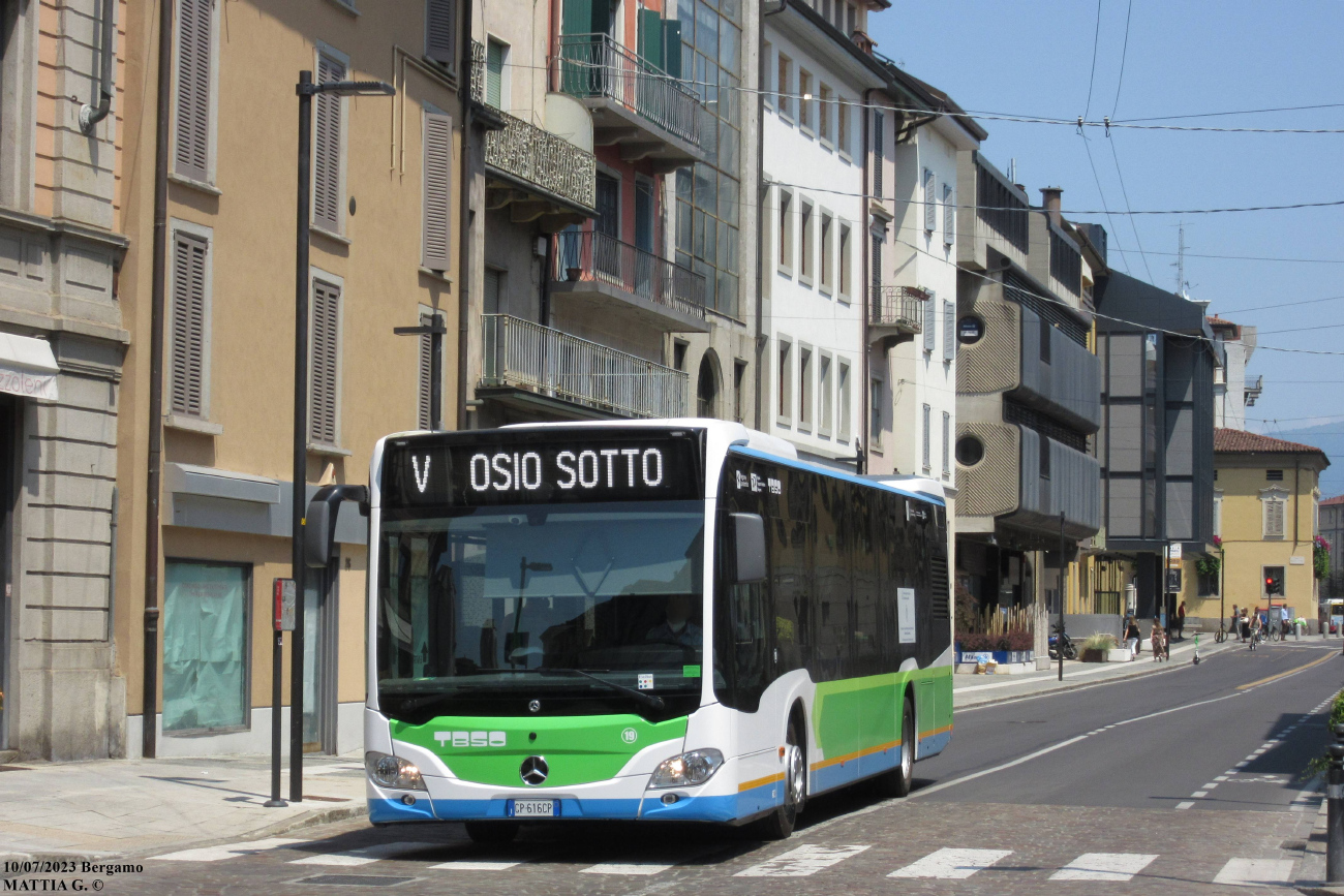 Bergamo, Mercedes-Benz Citaro C2 Hybrid # 19