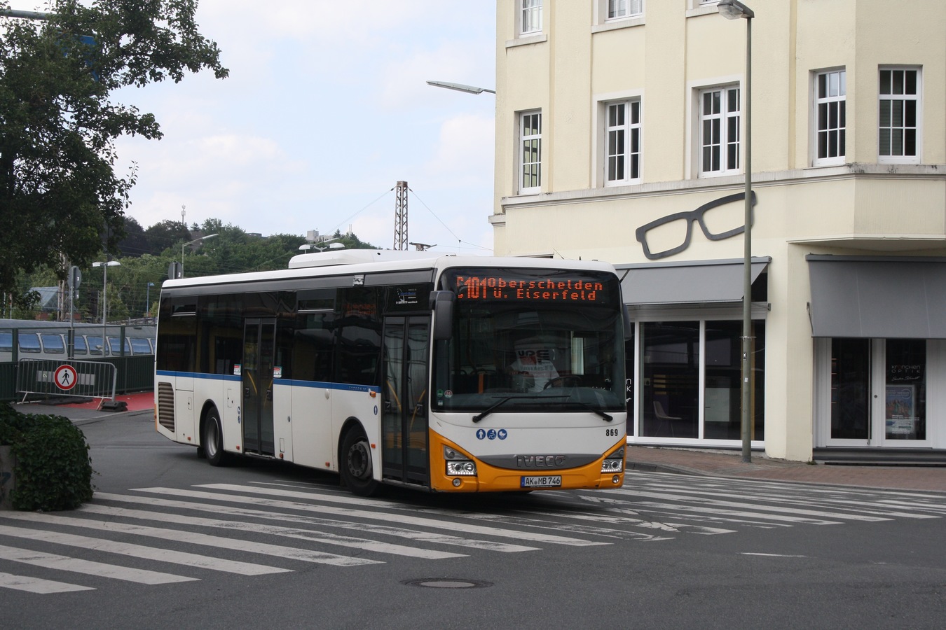 Altenkirchen (Westerwald), IVECO Crossway LE Line 12M # 869