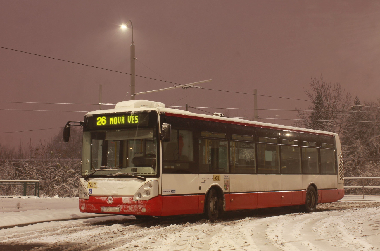 Pilsen, Irisbus Citelis 12M # 521