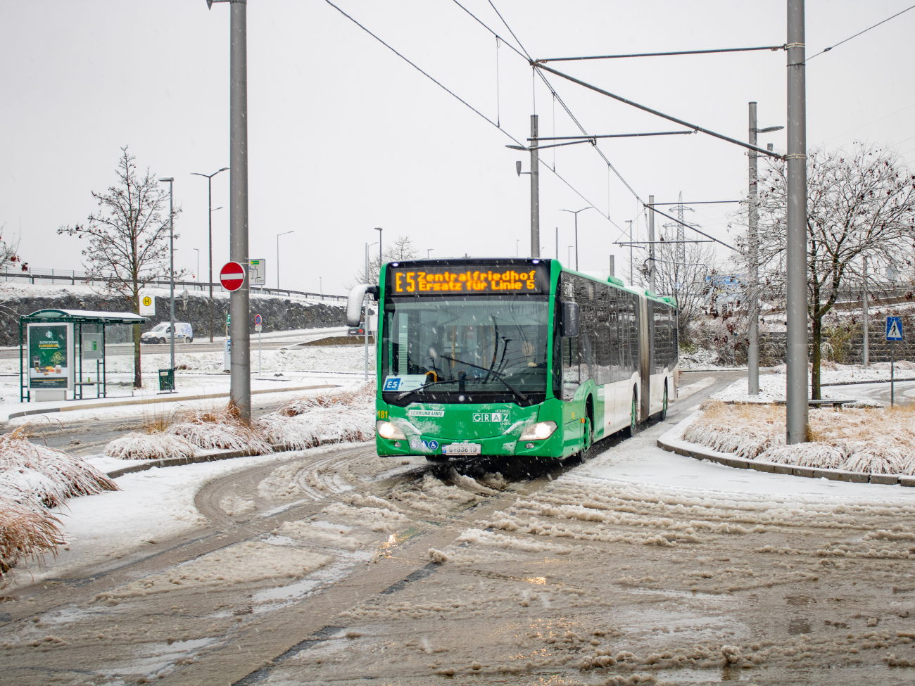 Graz, Mercedes-Benz Citaro C2 G # 181 — Photo — BUSPHOTO