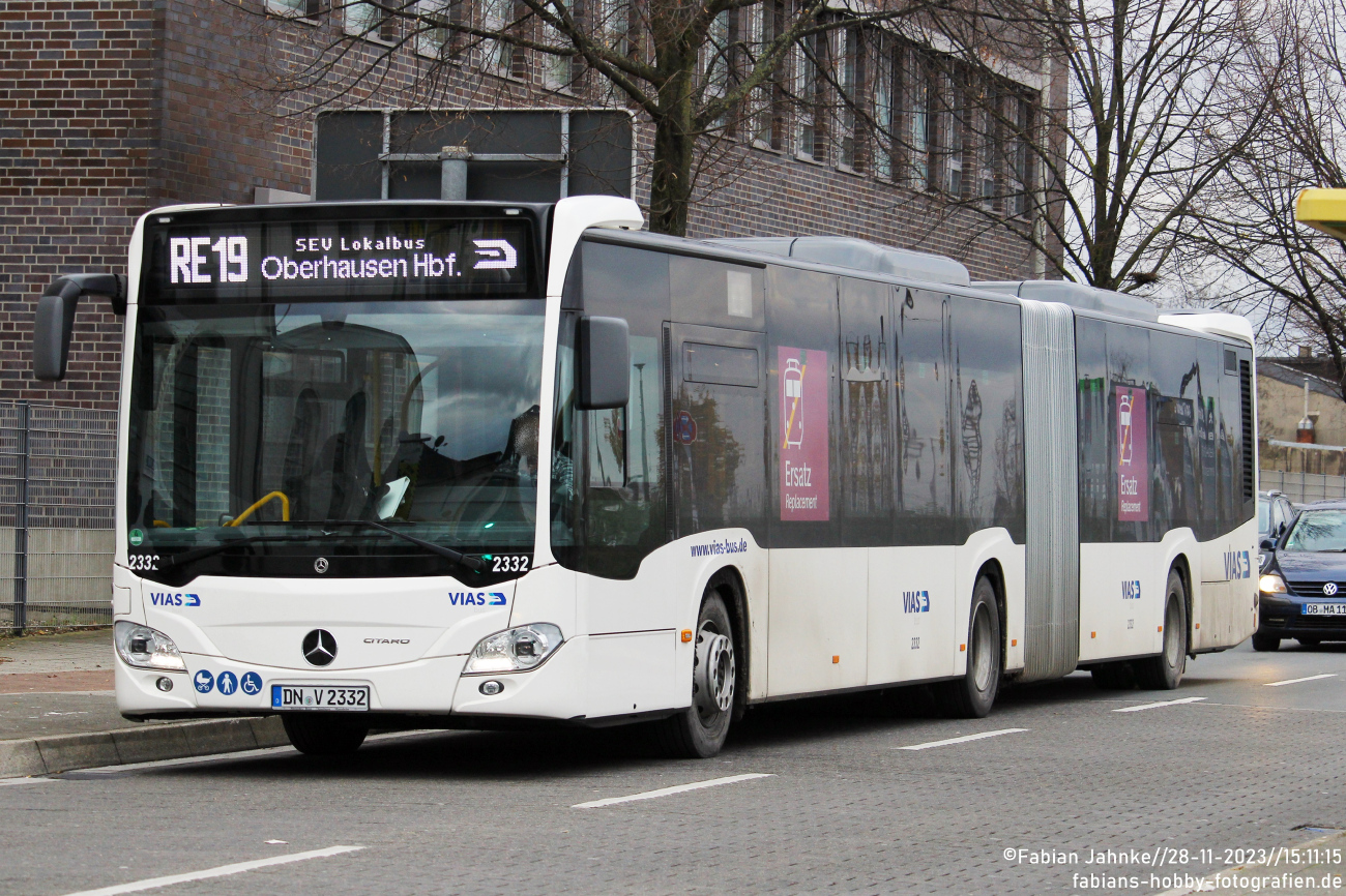 Düren, Mercedes-Benz Citaro C2 G # 2332