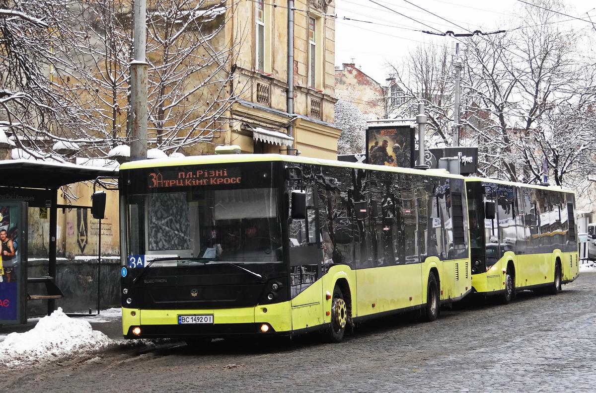 Lviv, Electron A18501 # ВС 1492 ОІ