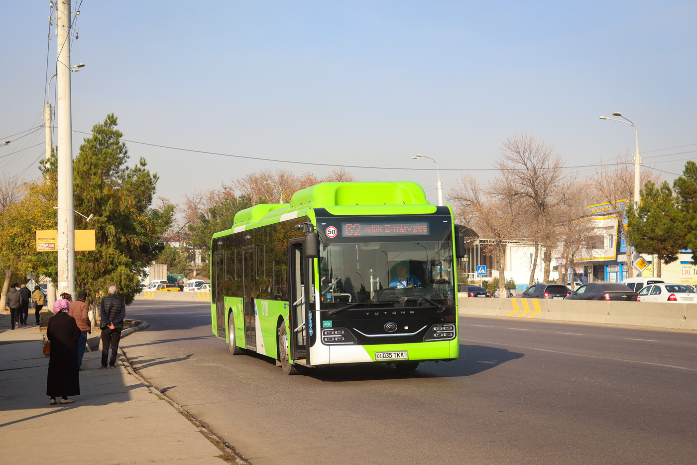 Ташкент, Yutong ZK6126HG № 12191