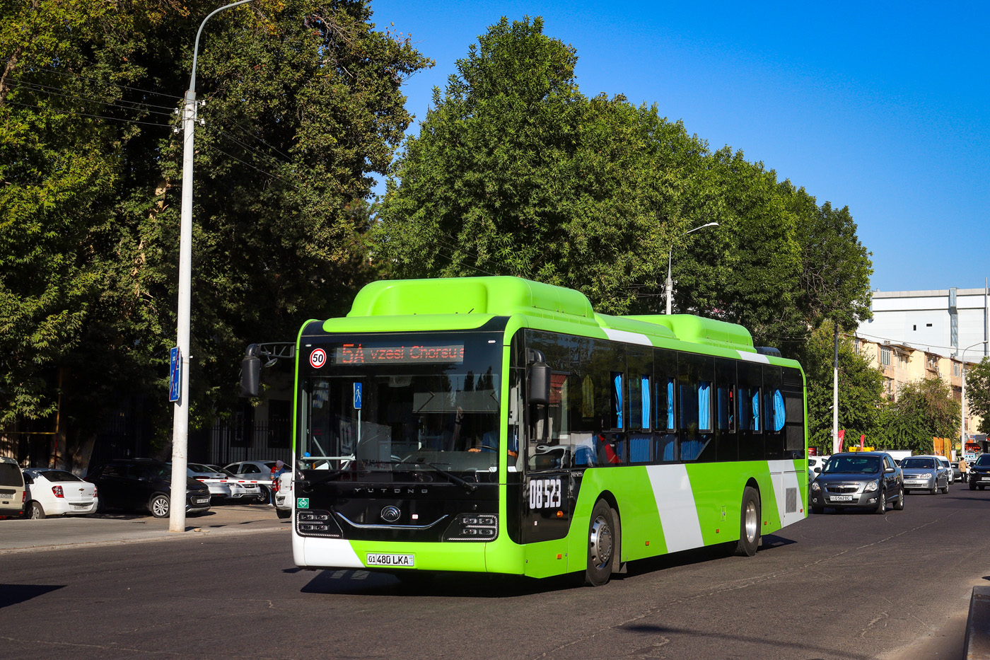 Tashkent, Yutong ZK6126HG (CNG) # 08523