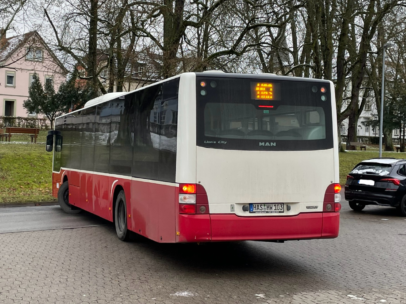 Хасфурт, MAN A21 Lion's City NL323 № HAS-HW 103; Хасфурт — Linienbündel 3 — Will Reisen