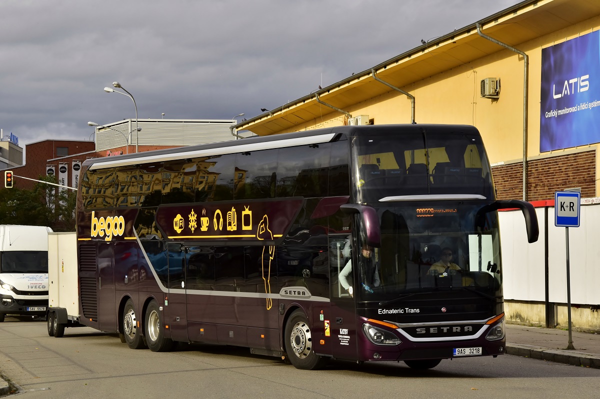 Prague, Setra S531DT Facelift # 9AS 3218