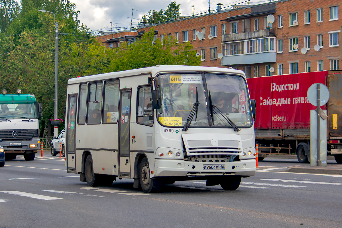 Tosno, ПАЗ-320302-08 (32032U) # 9299