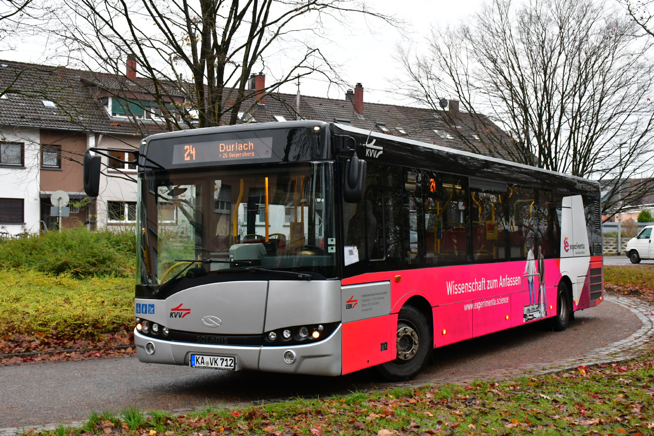 Karlsruhe, Solaris Urbino III 10,9 LE (Karlsruhe) # 712
