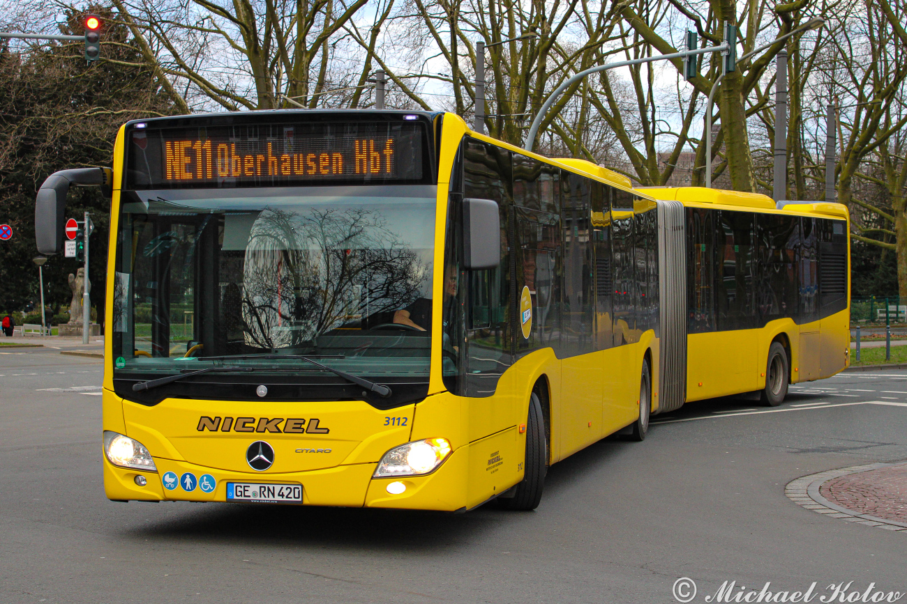 Gelsenkirchen, Mercedes-Benz Citaro C2 G # 3112