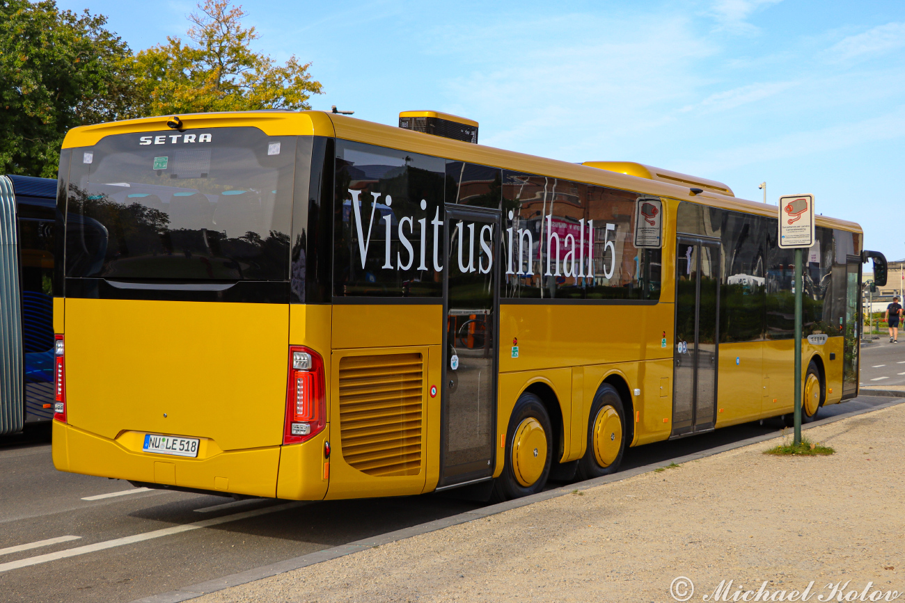 Neu-Ulm, Setra S518LE # NU-LE 518; Brussels — Busworld Bruxelles 2023