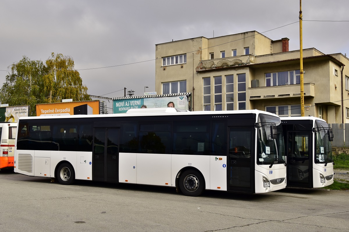 Košice, IVECO Crossway LE Line 12M # AA-569JL; Košice, IVECO Crossway LE Line 12M # AA-035EE