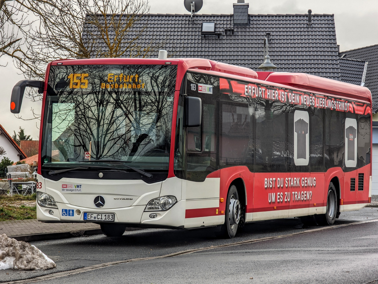 Erfurt, Mercedes-Benz Citaro C2 LE Ü # 183