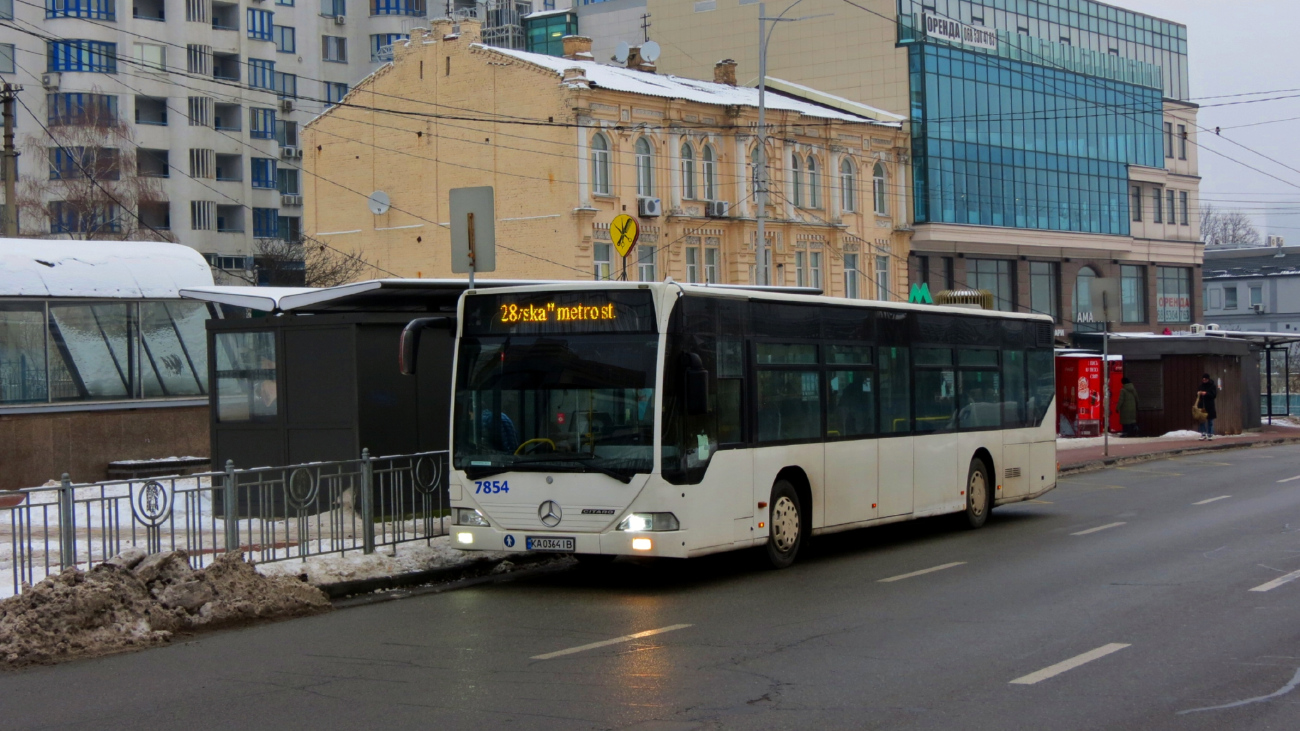 Kyiv, Mercedes-Benz O530 Citaro № 7854