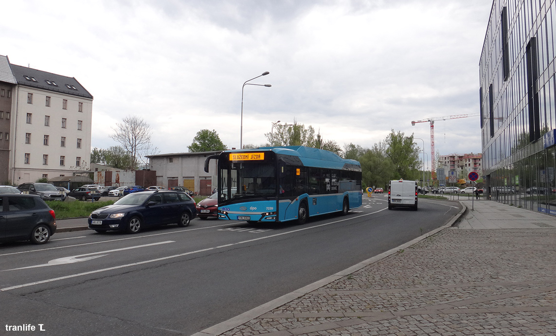 Ostrava, Solaris Urbino IV 12 CNG nr. 7239