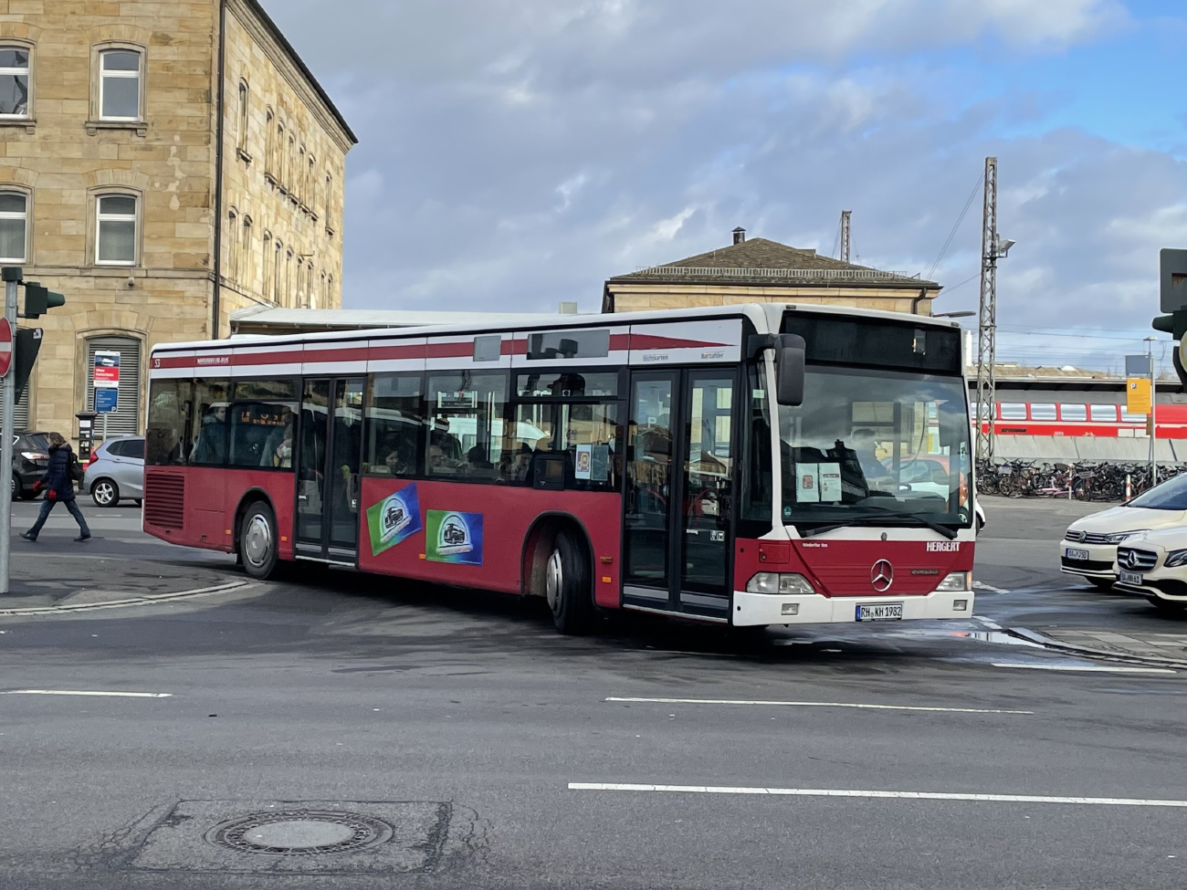 Roth, Mercedes-Benz O530 Citaro # RH-KH 1982; Bamberg — Schienenersatzverkehr Bamberg — Erlangen — Nürnberg Hbf, 09.12.2023 — 17.12.2023