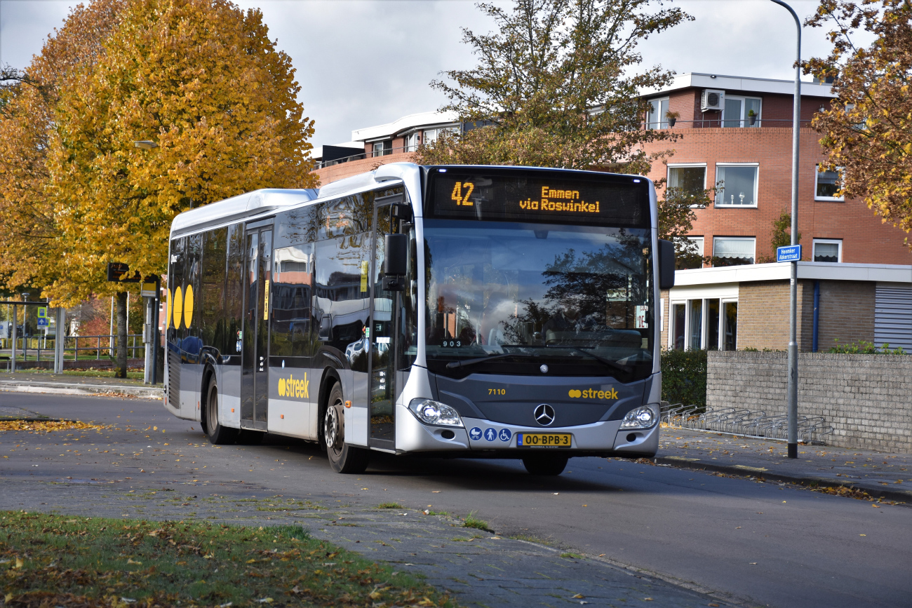 Groningen, Mercedes-Benz Citaro C2 LE nr. 7110