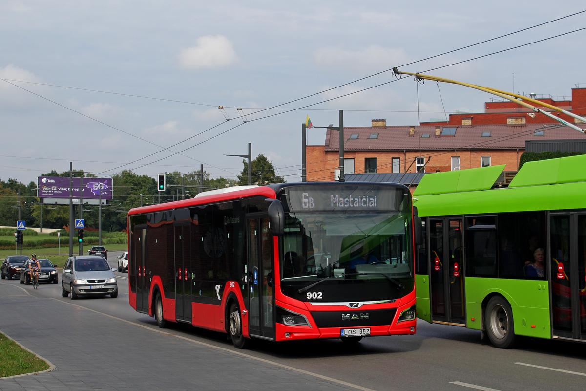 Kaunas, MAN 12C Lion's City NL330 EfficientHybrid # 902