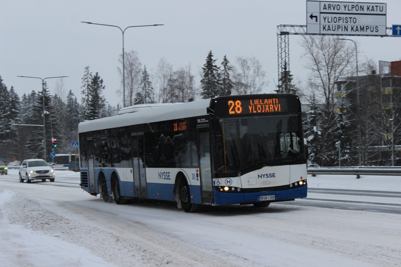 Tampere, Solaris Urbino III 15 LE č. 30