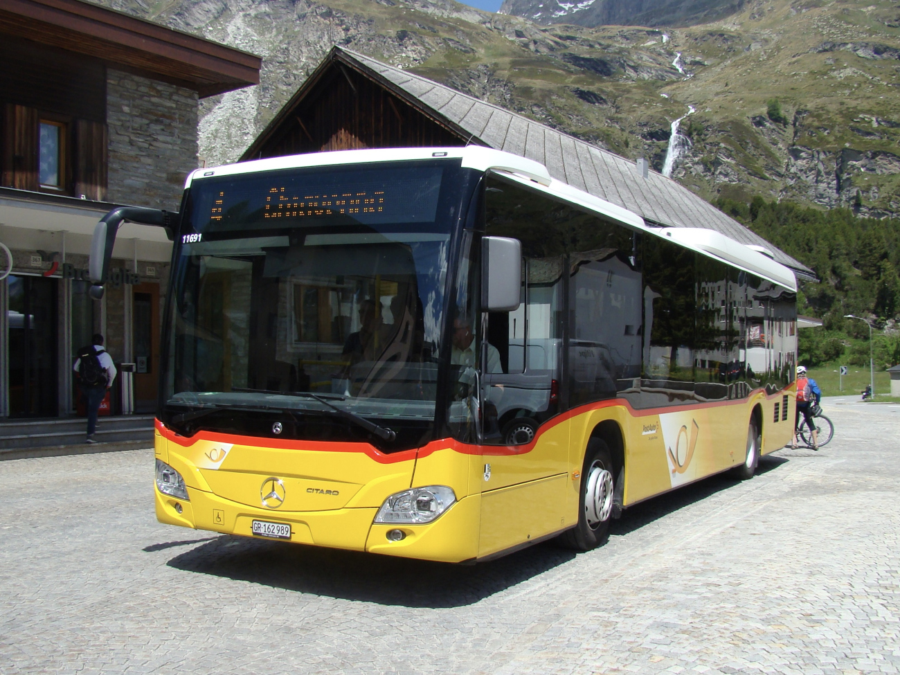St. Moritz, Mercedes-Benz Citaro C2 LE Ü Hybrid nr. 11691