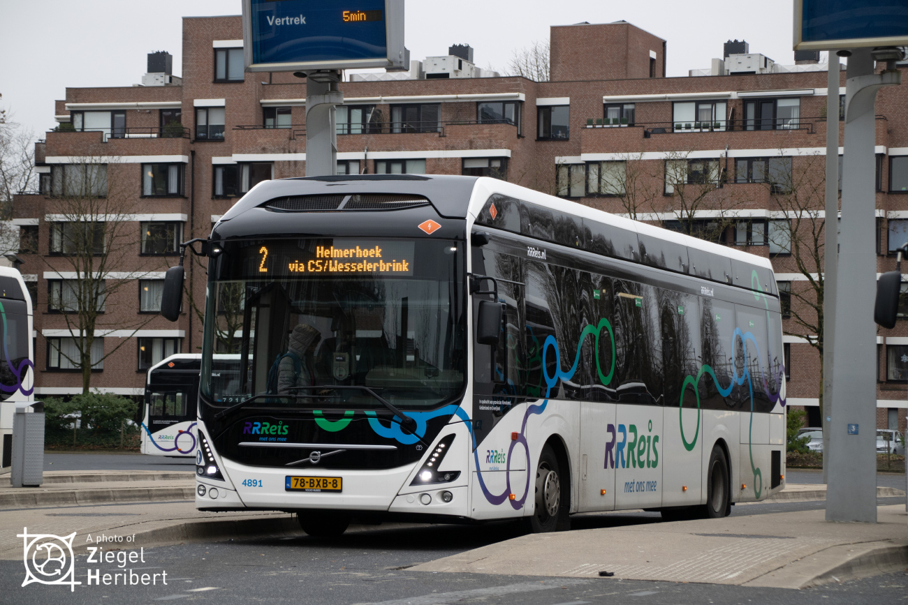 Enschede, Volvo 7900 Electric # 4891