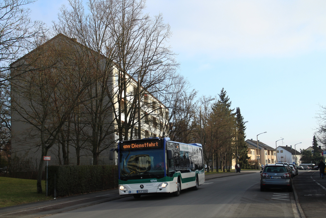 Erlangen, Mercedes-Benz Citaro C2 # ER-F 1024