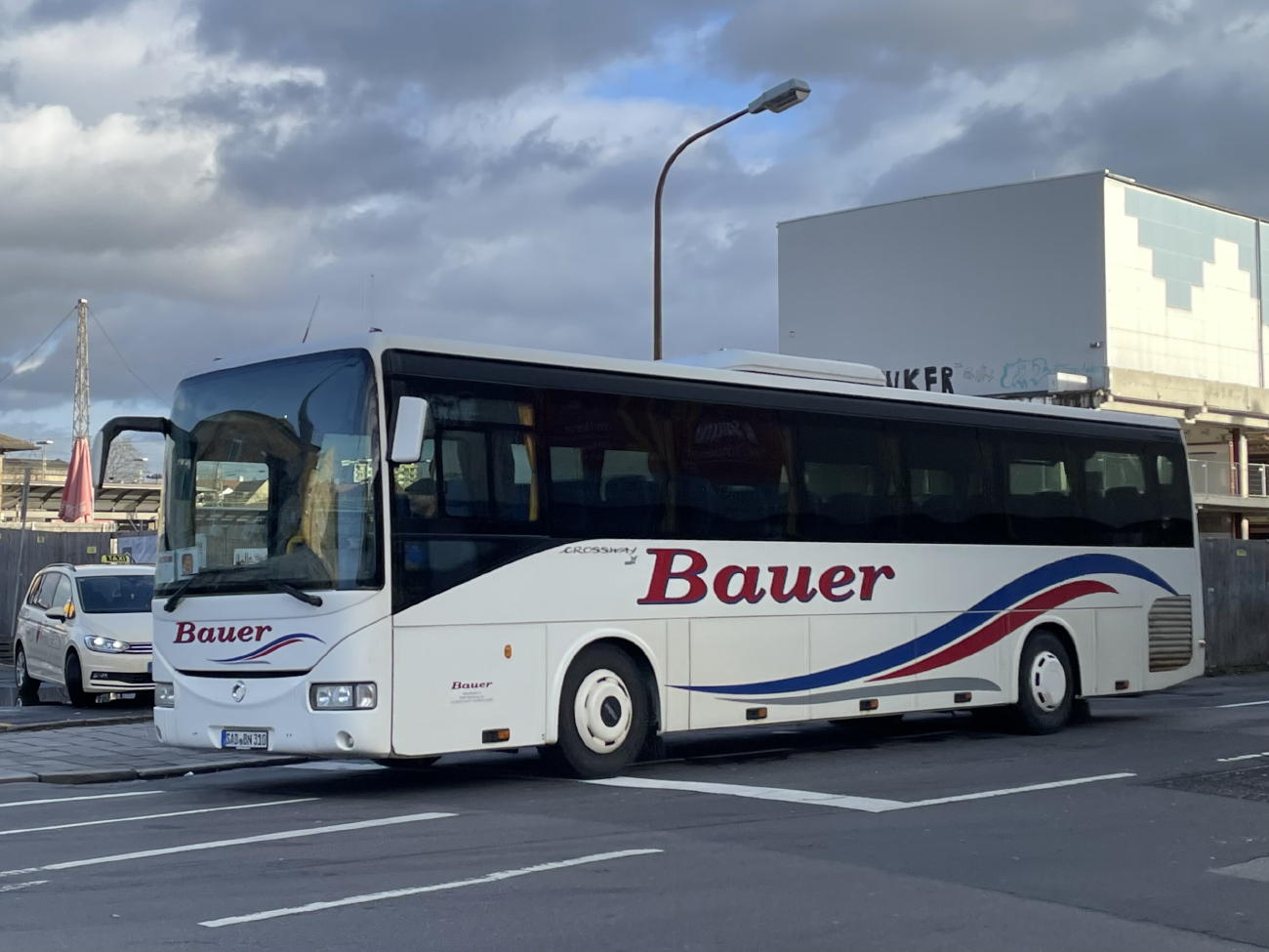Schwandorf, Irisbus Crossway 12M nr. SAD-BN 310; Bamberg — Schienenersatzverkehr Bamberg — Erlangen — Nürnberg Hbf, 09.12.2023 — 17.12.2023