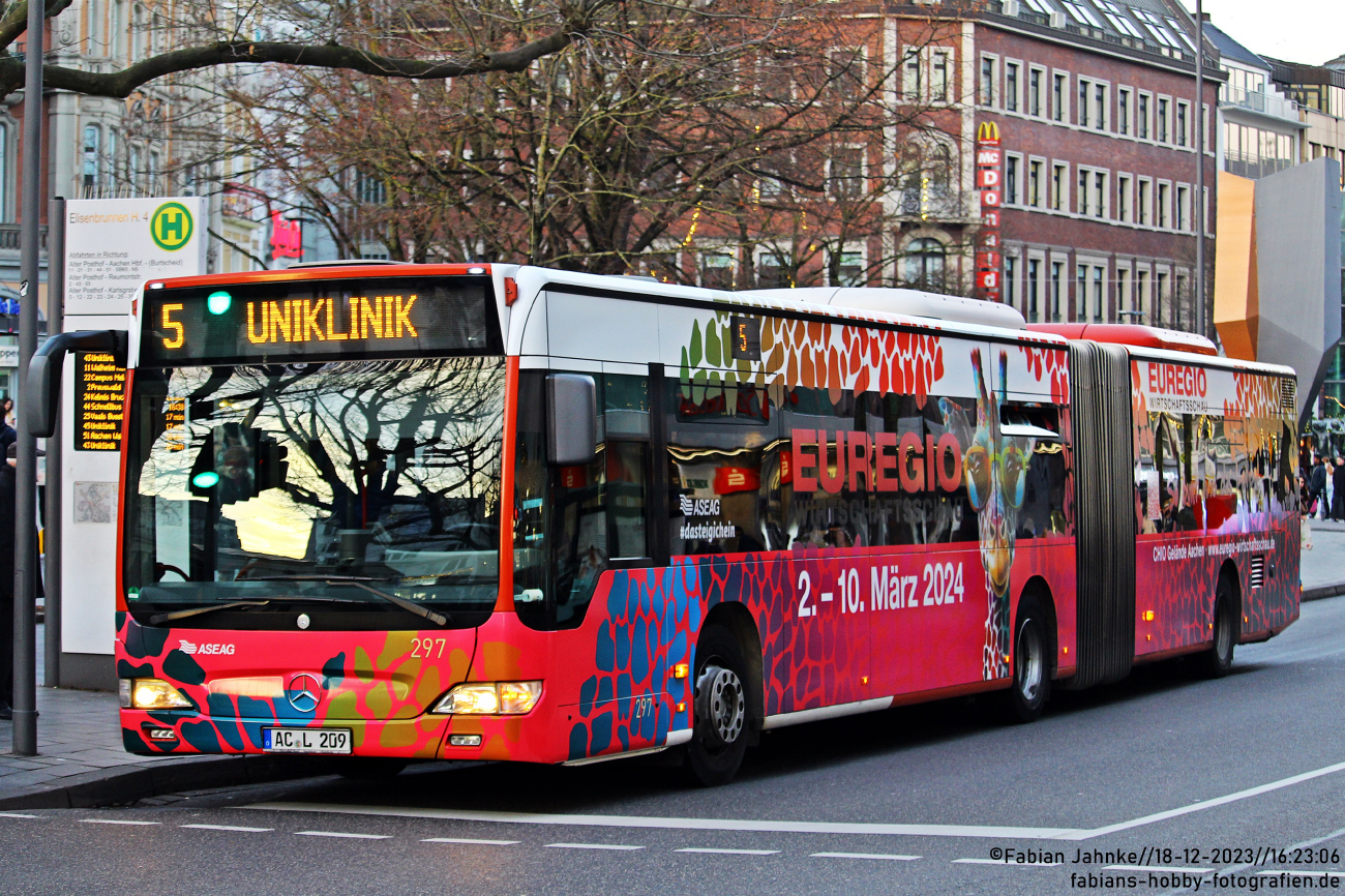 Aachen, Mercedes-Benz O530 Citaro Facelift G # 297