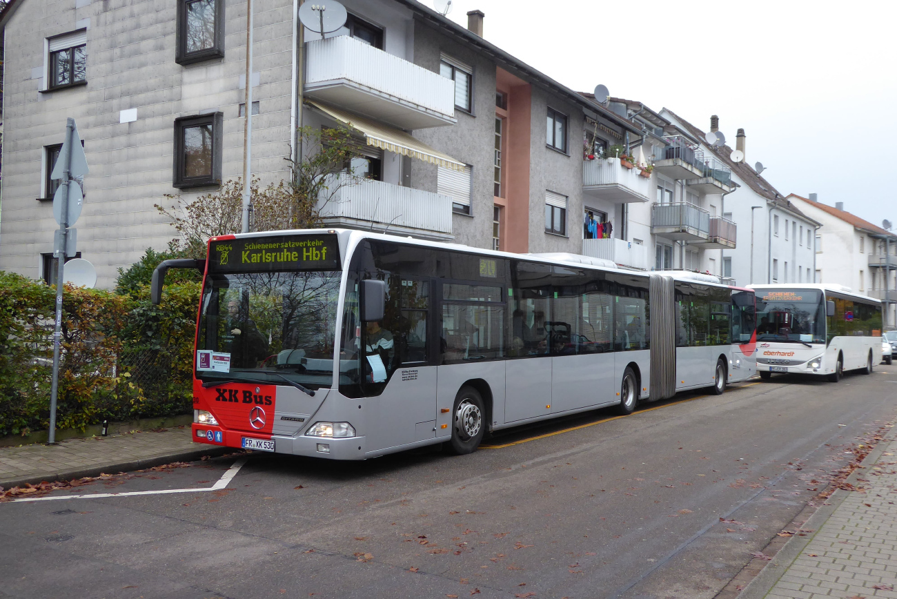 Freiburg im Breisgau, Mercedes-Benz O530 Citaro G # 530; Freiburg im Breisgau — SEV Rheintalbahn