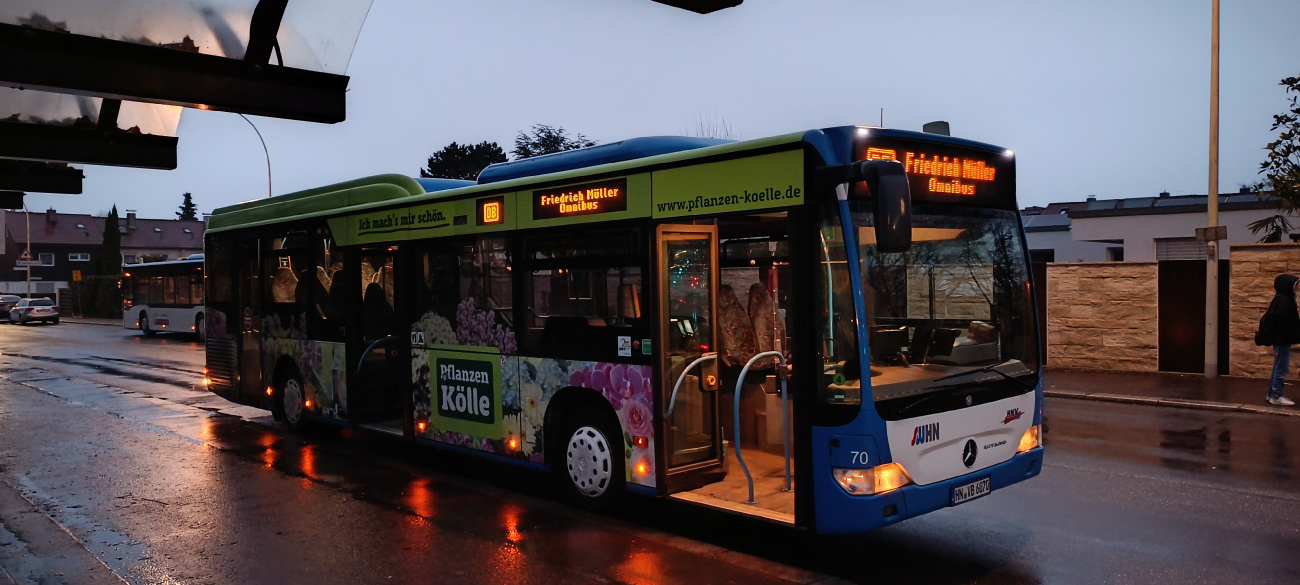 Schwäbisch Hall, Mercedes-Benz O530 Citaro Facelift LE # HN-VB 6070