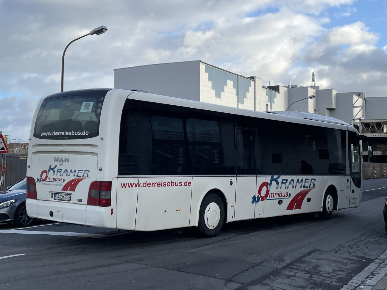 Bamberg, MAN R12 Lion's Regio ÜL364 # BA-OK 202; Bamberg — Schienenersatzverkehr Bamberg — Erlangen — Nürnberg Hbf, 09.12.2023 — 17.12.2023