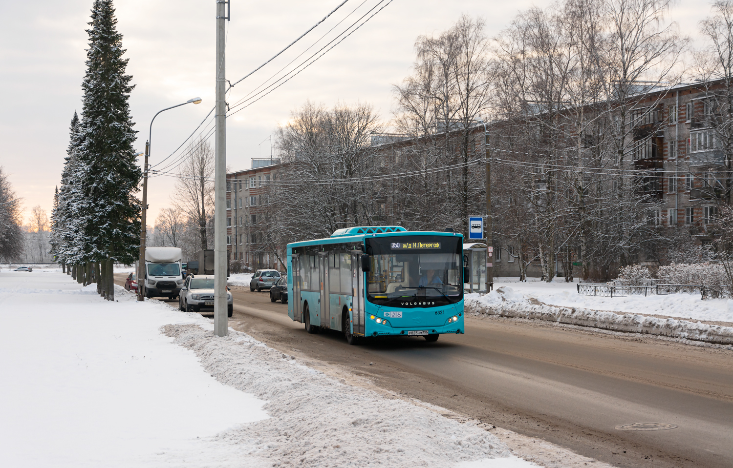 Sankt Petersburg, Volgabus-5270.G4 (LNG) Nr. 6321