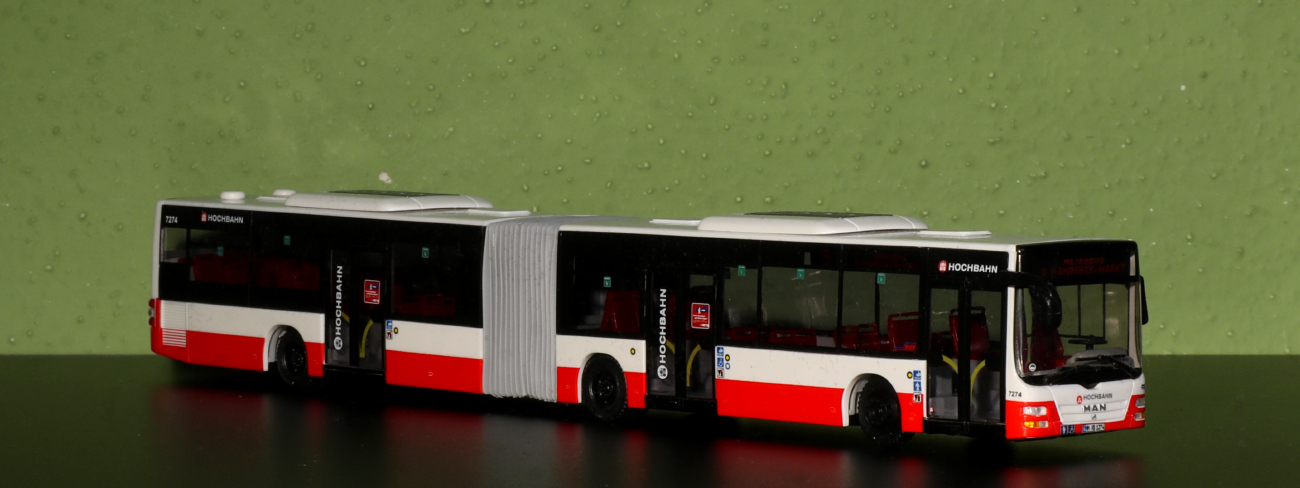 Hamburg, MAN A23 Lion's City G NG323 # 7274; Bus models