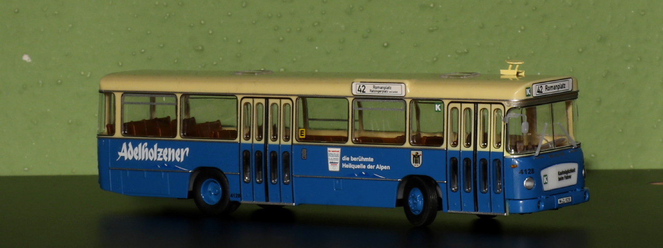 Monachium, MAN 750 HO-M11A # 4128; Bus models
