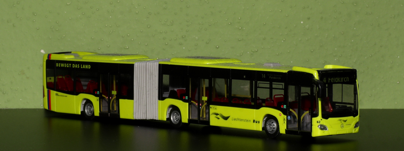 Vaduz, Mercedes-Benz Citaro C2 G # 62; Bus models